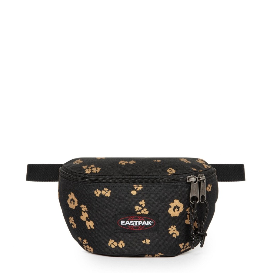 Bum Bags | Eastpak US Springer Flower Shine Black