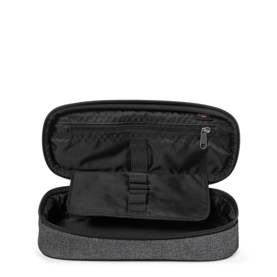 Pencil Cases | Eastpak US Oval Single Black Denim