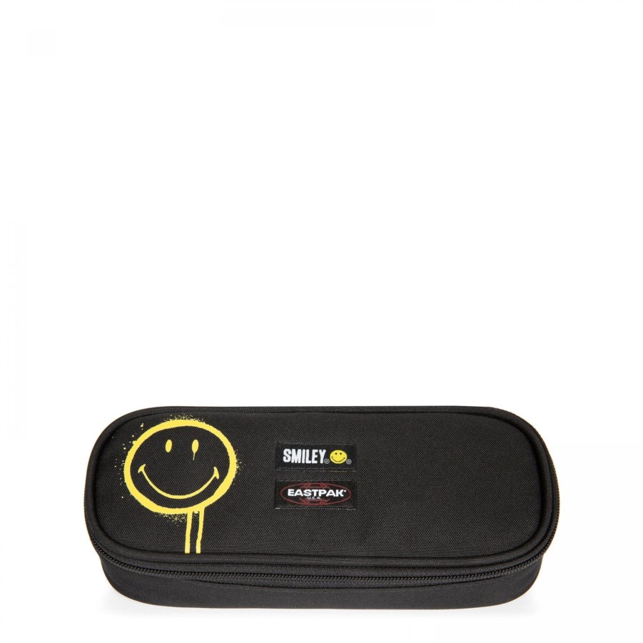 Collaborations | Eastpak US Oval Single Smiley® Graffiti Black