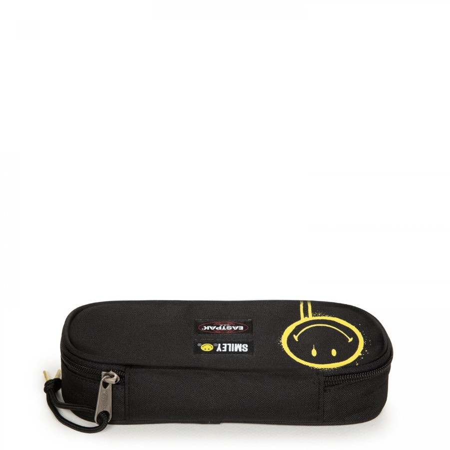 Collaborations | Eastpak US Oval Single Smiley® Graffiti Black